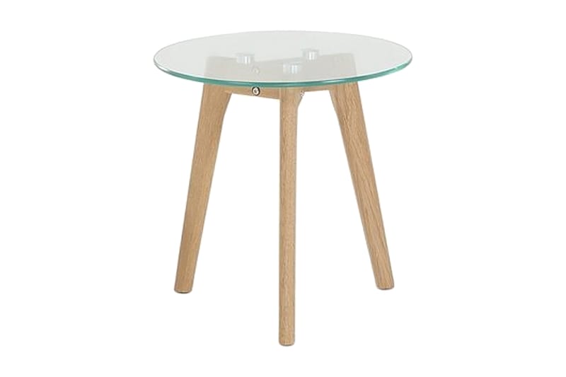 Missouri Settbord Sett Om 2 stk - Transparent - Møbler - Bord - Avlastningsbord - Settbord