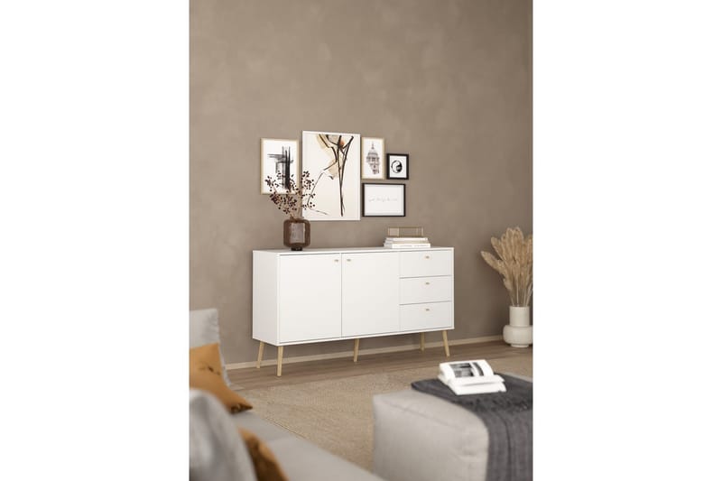 Shinta Konsollbord 147 cm - Hvit - Møbler - Bord - Avlastningsbord - Gangbord