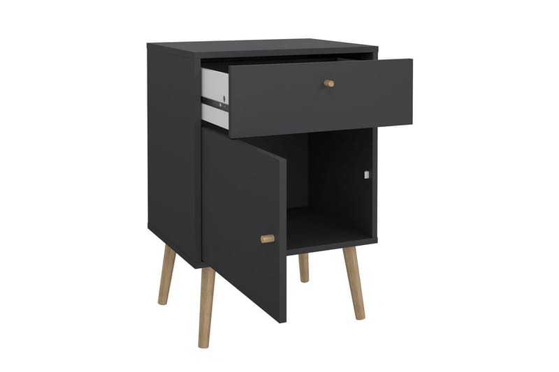 Shinta Nattbord 50 cm - Grå - Møbler - Bord - Avlastningsbord - Sengebord & nattbord