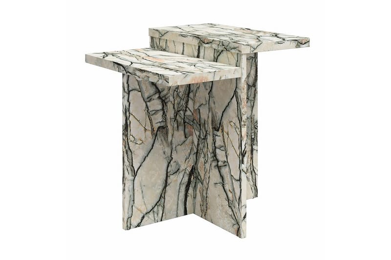Side-/endebord Brielle Onyx Marmor - Onyx Marmor - Møbler - Bord - Avlastningsbord - Lampebord & sidebord