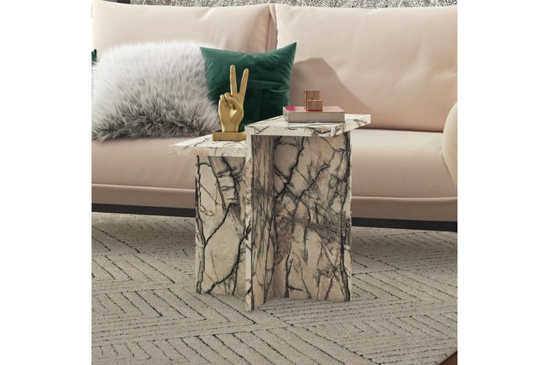 Side-/endebord Brielle Onyx Marmor - Onyx Marmor - Møbler - Bord - Avlastningsbord - Lampebord & sidebord