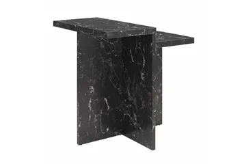 Side-/endebord Brielle Svart marmor - Svart marmor - Møbler - Bord - Avlastningsbord - Lampebord & sidebord