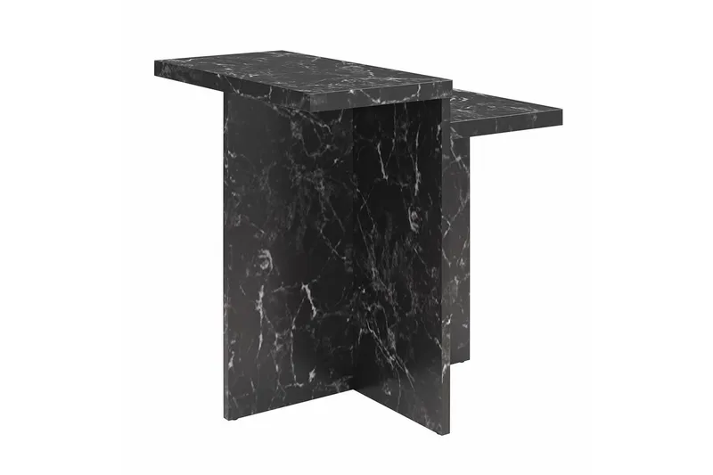 Side-/endebord Brielle Svart marmor - Svart marmor - Møbler - Bord - Avlastningsbord - Lampebord & sidebord