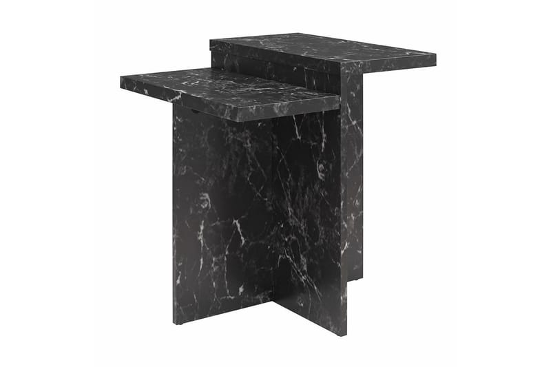 Side-/endebord Brielle Svart marmor - Svart marmor - Møbler - Bord - Avlastningsbord - Lampebord & sidebord