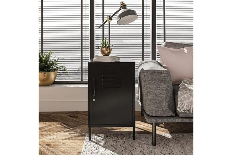 Side-/endebord Mission District Svart - Svart - Møbler - Bord - Avlastningsbord - Lampebord & sidebord