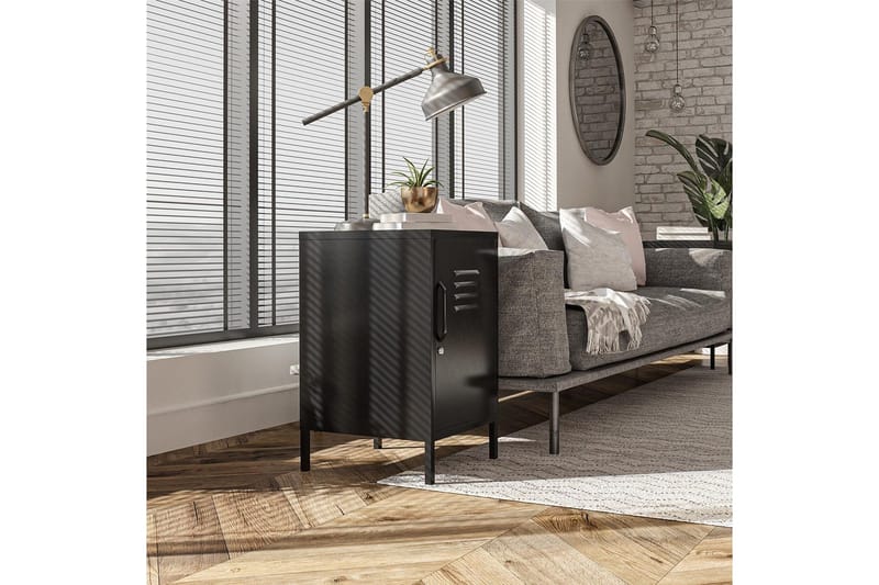 Side-/endebord Mission District Svart - Svart - Møbler - Bord - Avlastningsbord - Lampebord & sidebord