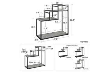 Side-/endebord Weston - Møbler - Bord - Avlastningsbord - Lampebord & sidebord