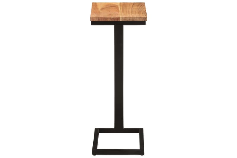 Sidebord 2 stk 31,5x24,5x64,5 cm heltre akasie - Brun - Møbler - Bord - Avlastningsbord - Lampebord & sidebord