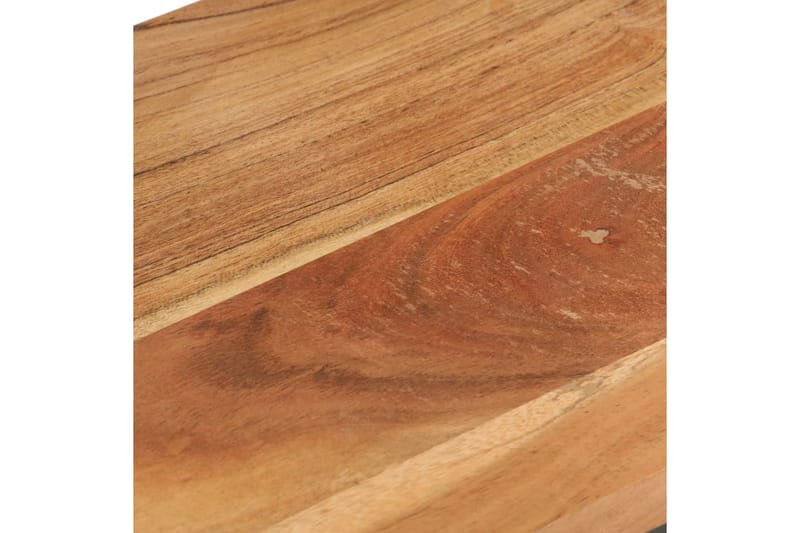 Sidebord 2 stk 31,5x24,5x64,5 cm heltre akasie - Brun - Møbler - Bord - Avlastningsbord - Lampebord & sidebord