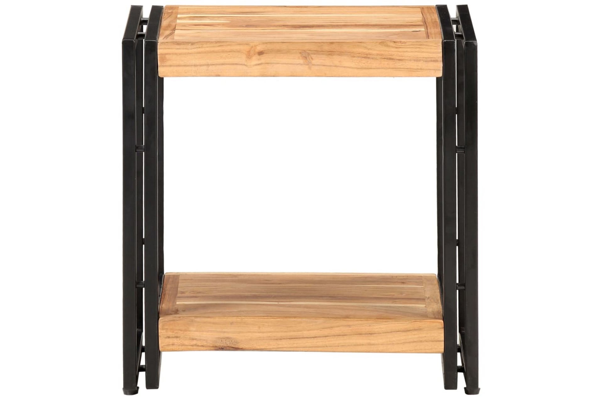 Sidebord 40x30x40 cm heltre akasie - Brun - Møbler - Bord - Avlastningsbord - Lampebord & sidebord