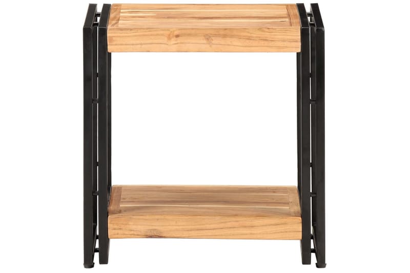 Sidebord 40x30x40 cm heltre akasie - Brun - Møbler - Bord - Avlastningsbord - Lampebord & sidebord