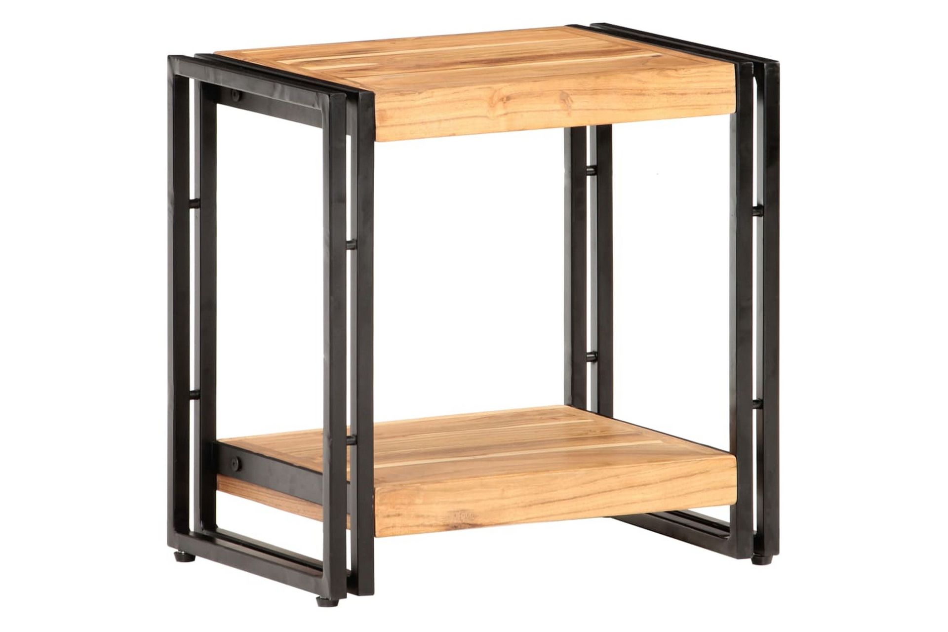 Sidebord 40x30x40 cm heltre akasie - Brun - Møbler - Bord - Avlastningsbord - Lampebord & sidebord