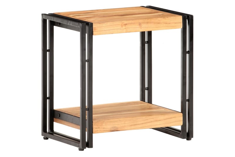 Sidebord 40x30x40 cm heltre akasie - Brun - Møbler - Bord - Avlastningsbord - Lampebord & sidebord