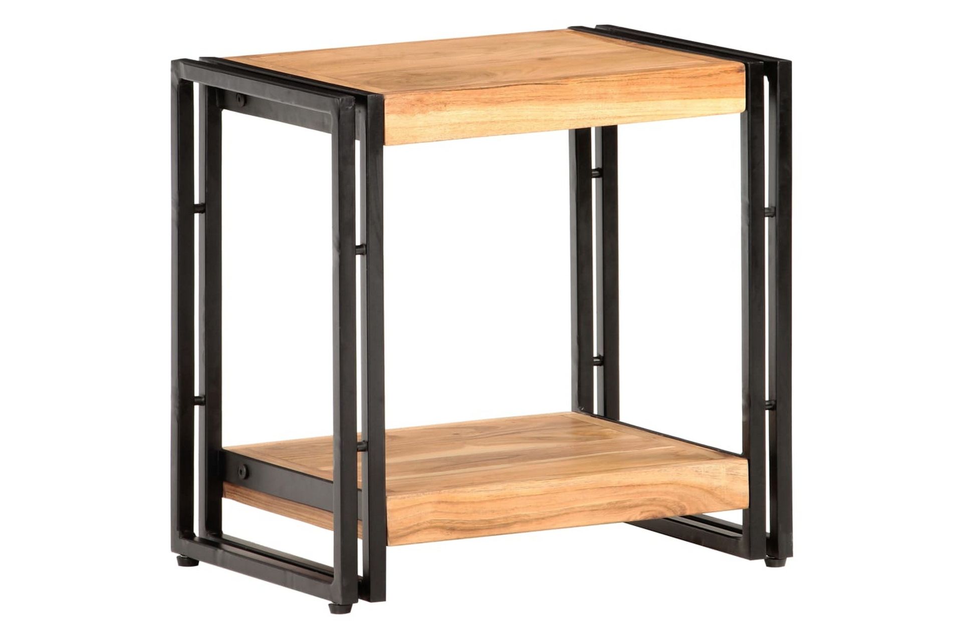 Sidebord 40x30x40 cm heltre akasie - Brun - Møbler - Bord - Avlastningsbord - Lampebord & sidebord