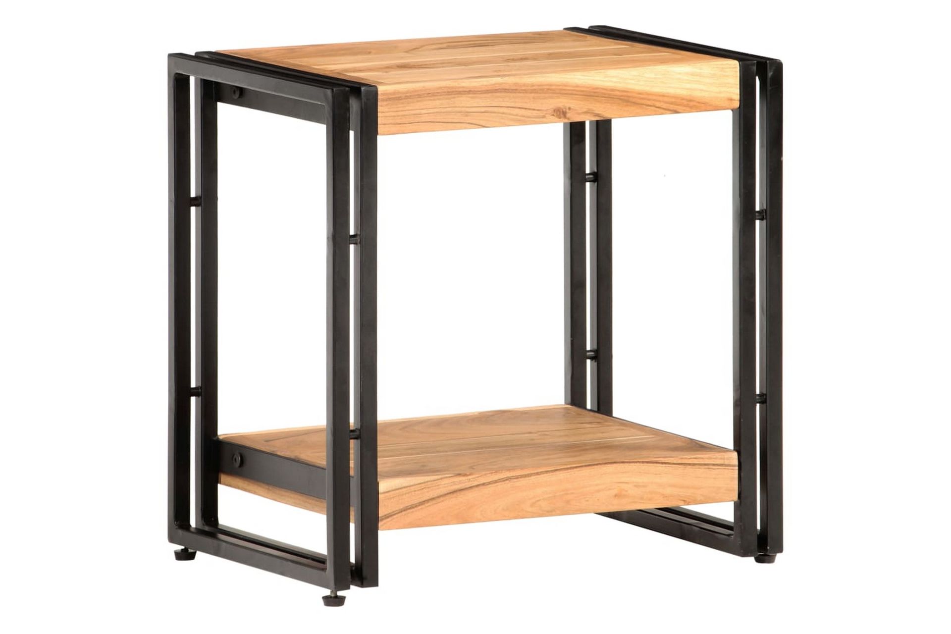 Sidebord 40x30x40 cm heltre akasie - Brun - Møbler - Bord - Avlastningsbord - Lampebord & sidebord