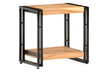 Sidebord 40x30x40 cm heltre akasie - Brun - Møbler - Bord - Avlastningsbord - Lampebord & sidebord