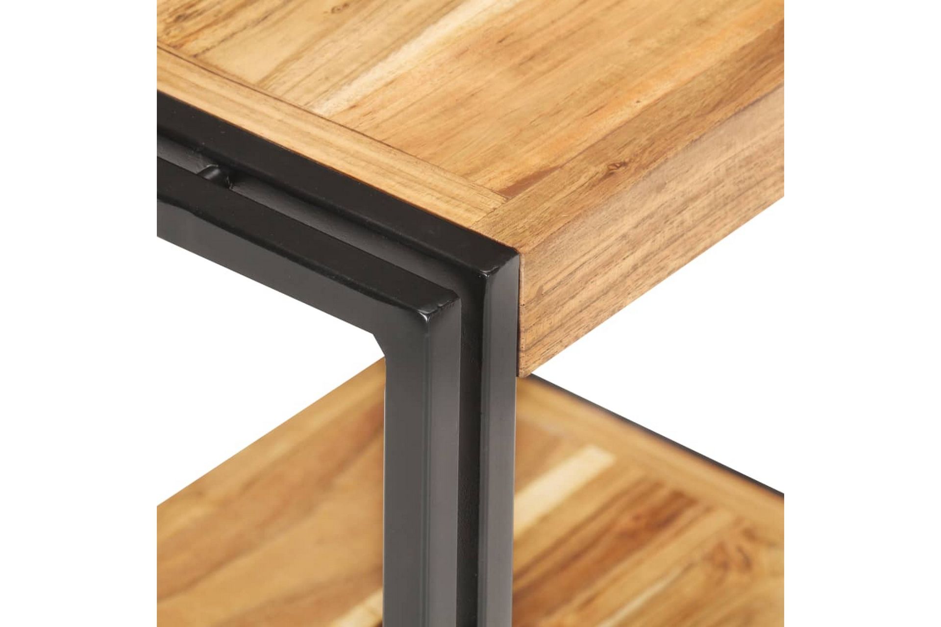 Sidebord 40x30x40 cm heltre akasie - Brun - Møbler - Bord - Avlastningsbord - Lampebord & sidebord