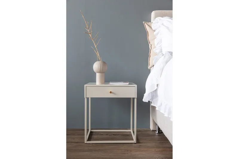 Sidebord Bakal Beige - Beige - Møbler - Bord - Avlastningsbord - Lampebord & sidebord