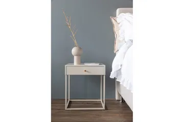 Sidebord Bakal Beige - Beige - Møbler - Bord - Avlastningsbord - Lampebord & sidebord