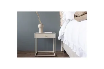 Sidebord Bakal Beige - Beige - Møbler - Bord - Avlastningsbord - Lampebord & sidebord