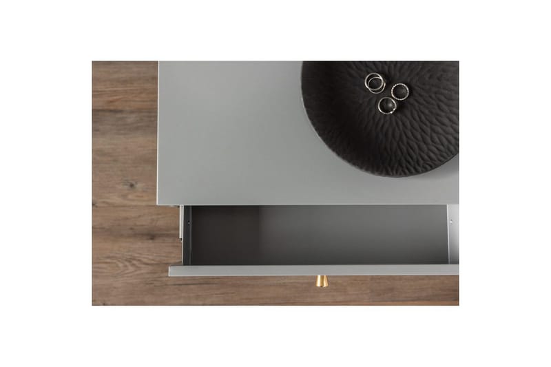 Sidebord Bakal Lys grå - Lys grå - Møbler - Bord - Avlastningsbord - Lampebord & sidebord