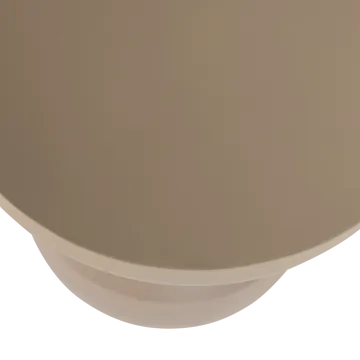 Sidebord Bova 45 cm rundt - Brun - Møbler - Bord - Avlastningsbord - Lampebord & sidebord