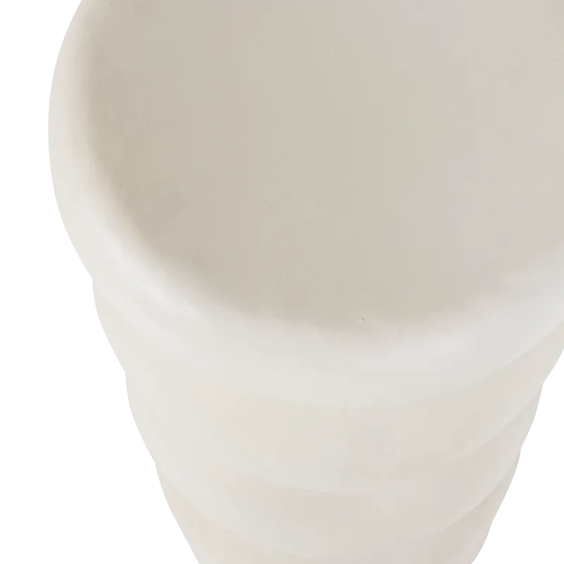 Sidebord Brilo 29 cm rundt - Krem - Møbler - Bord - Avlastningsbord - Lampebord & sidebord