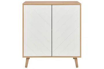 Sidebord Bristow Hvit, lyst tre - Hvit, lyst tre - Møbler - Bord - Avlastningsbord - Lampebord & sidebord