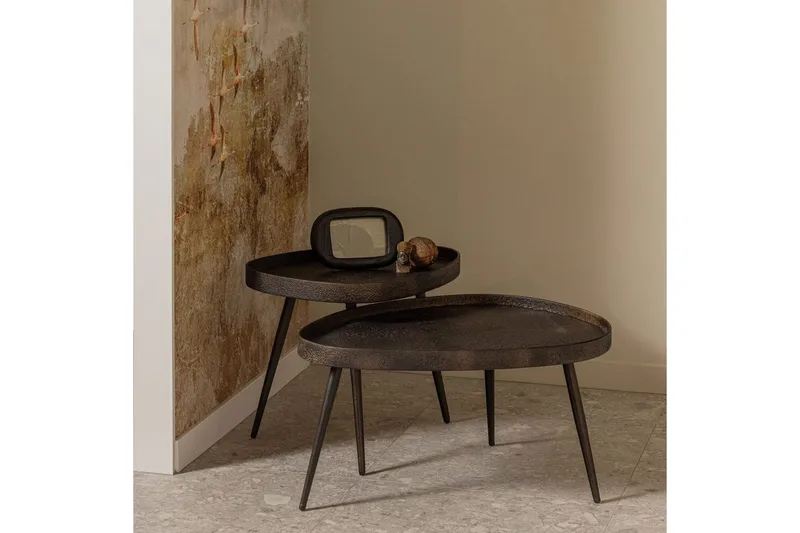 Sidebord Crude Set of 2 - Møbler - Bord - Avlastningsbord - Settbord