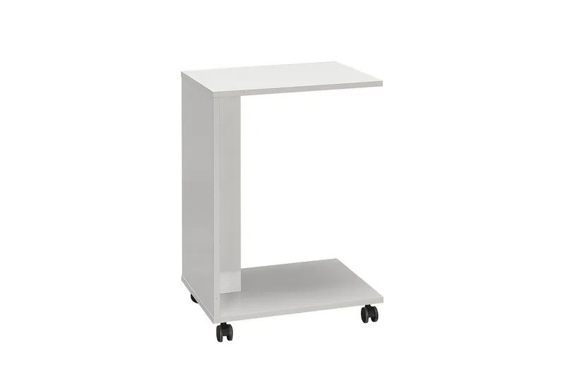 Sidebord Edwars Diamant / Hvit - Hvit - Møbler - Bord - Avlastningsbord - Lampebord & sidebord