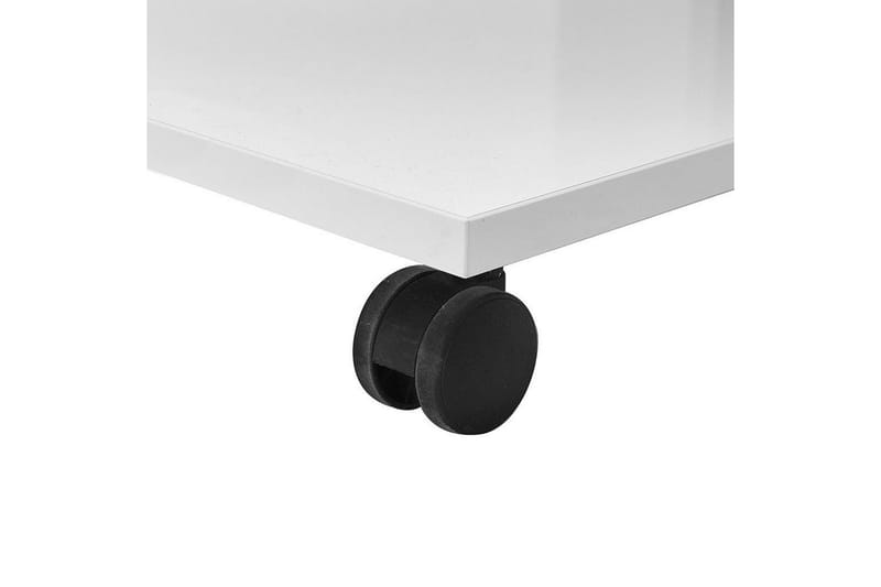 Sidebord Edwars Diamant / Hvit - Hvit - Møbler - Bord - Avlastningsbord - Lampebord & sidebord