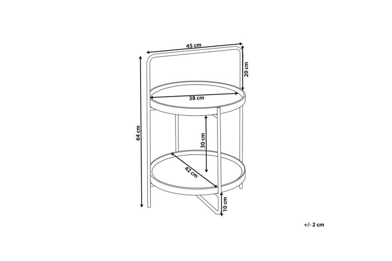 Sidebord Evart - Møbler - Bord - Avlastningsbord - Lampebord & sidebord