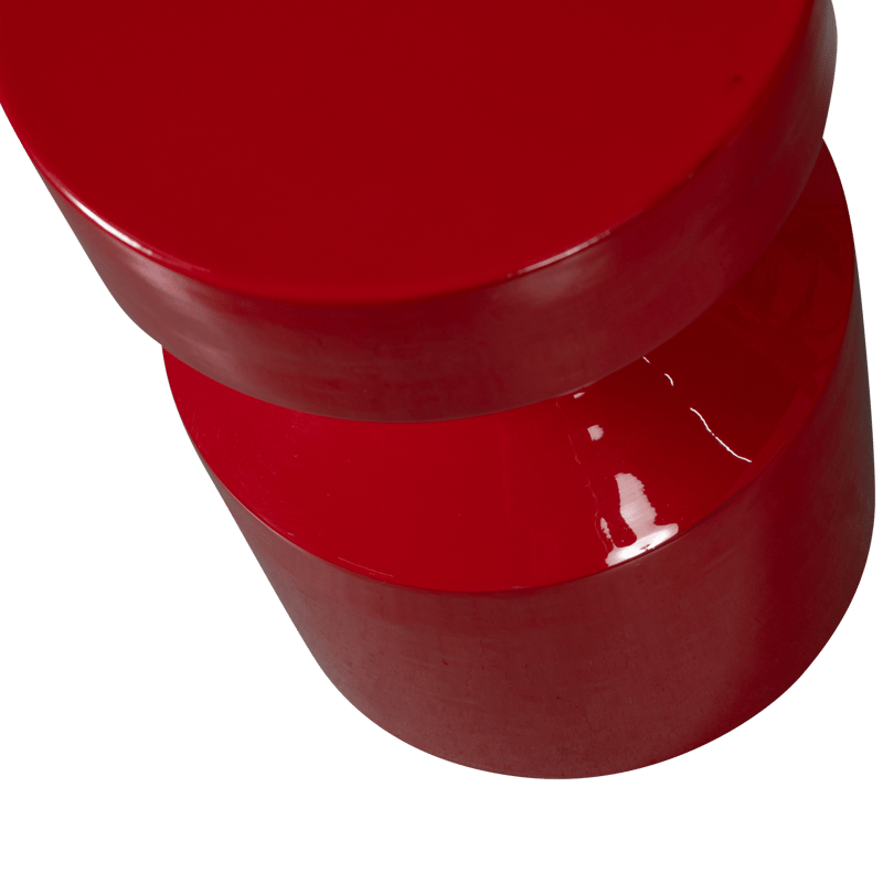 Sidebord Ferry 30 cm - Rød - Møbler - Bord - Avlastningsbord - Lampebord & sidebord