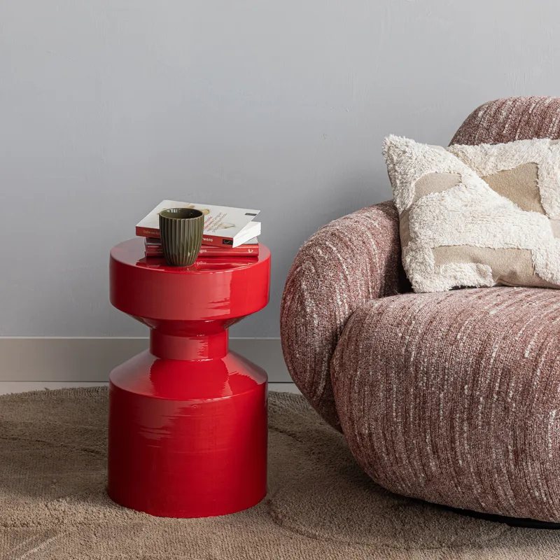 Sidebord Ferry 30 cm, Rød