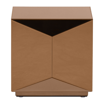 Sidebord Glintz 40 cm - Brun - Møbler - Bord - Avlastningsbord - Lampebord & sidebord