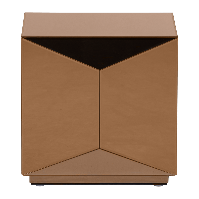 Sidebord Glintz 40 cm - Brun - Møbler - Bord - Avlastningsbord - Lampebord & sidebord