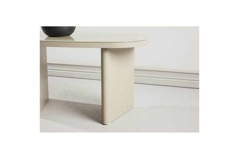 Sidebord Grønvik - Beige, 70 x 45 - Møbler - Bord - Avlastningsbord - Lampebord & sidebord