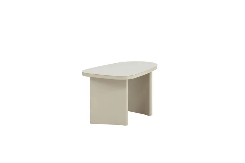Sidebord Grønvik - Beige, 70 x 45 - Møbler - Bord - Avlastningsbord - Lampebord & sidebord