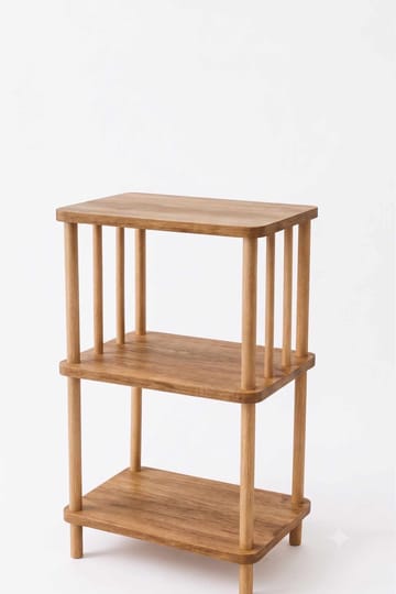 Sidebord Hanah Home Pika Tray (40 x 75 x 30 cm) Furu - Furu - Møbler - Bord - Avlastningsbord - Lampebord & sidebord