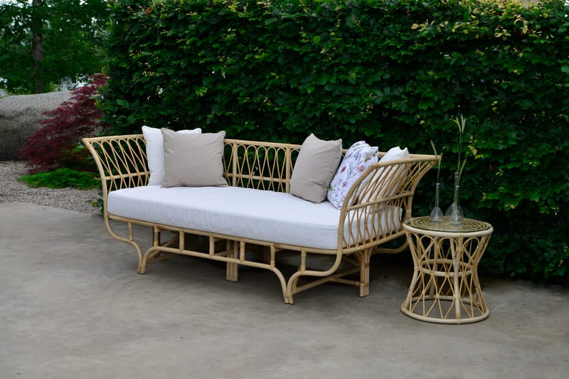 Sidebord Hillerstorp Lyckesö Ø50 cm - Natur - Møbler - Bord - Avlastningsbord - Lampebord & sidebord