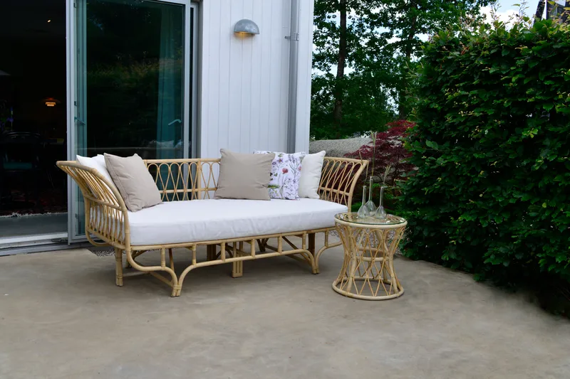 Sidebord Hillerstorp Lyckesö Ø50 cm - Natur - Møbler - Bord - Avlastningsbord - Lampebord & sidebord