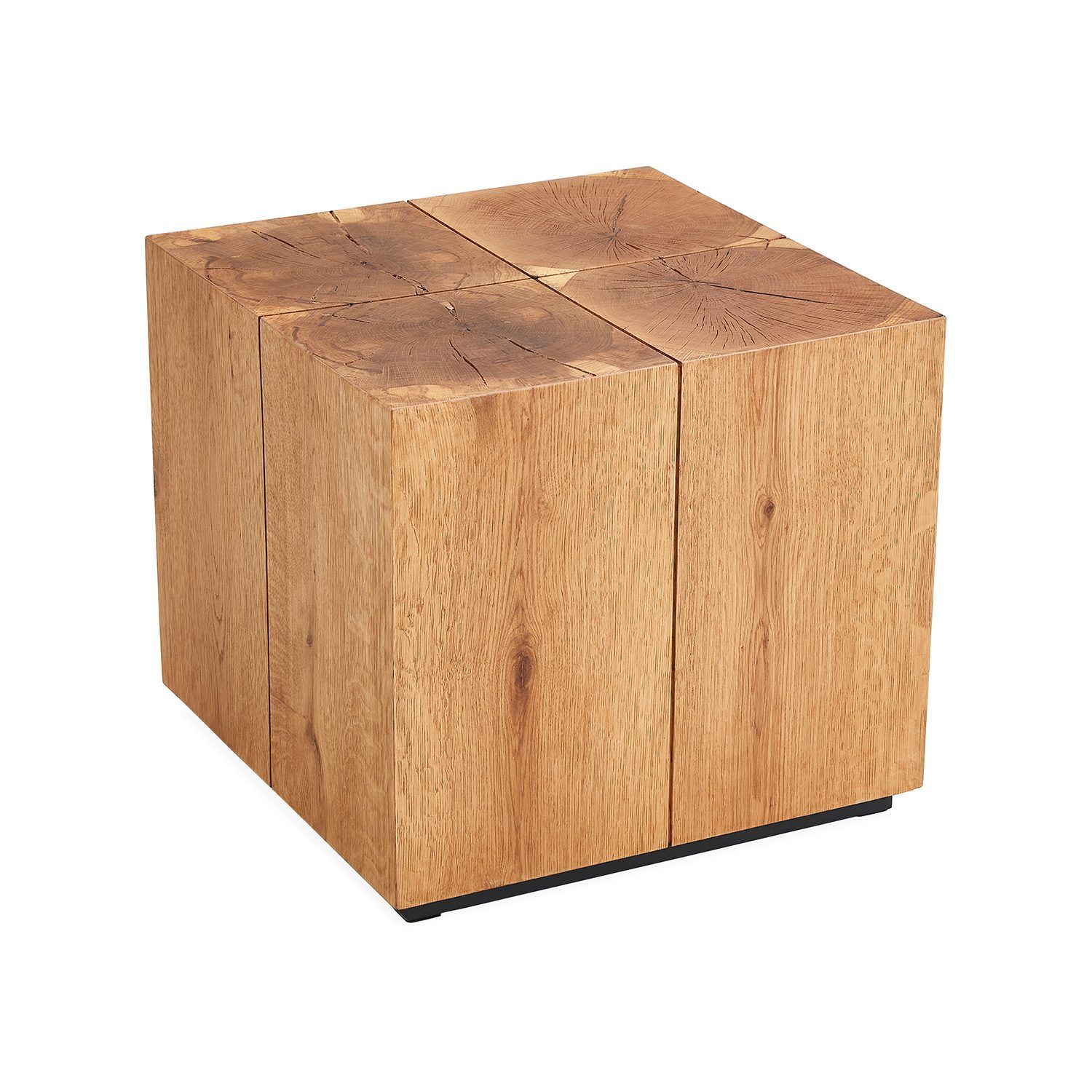 Sidebord HOME4YOU Bronte 50x50x45 cm eik - brun