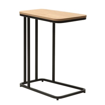 Sidebord HOME4YOU Hedvig 50x32x60 cm ask/svart - ask/svart - Møbler - Bord - Avlastningsbord - Lampebord & sidebord