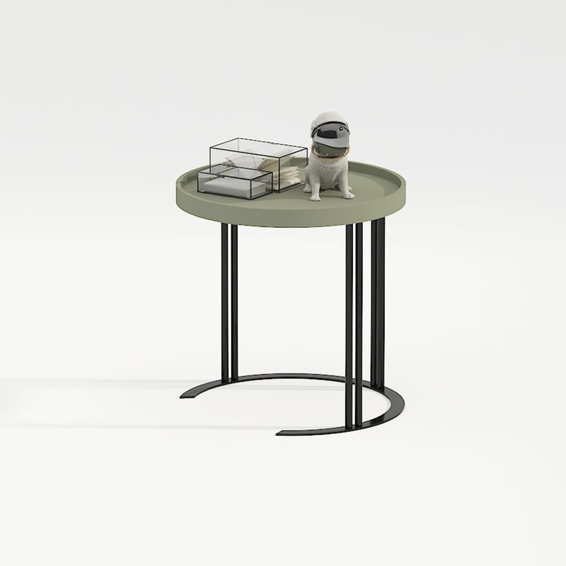 Sidebord HOME4YOU Keira 40x45 cm Grønn - grønn - Møbler - Bord - Avlastningsbord - Lampebord & sidebord