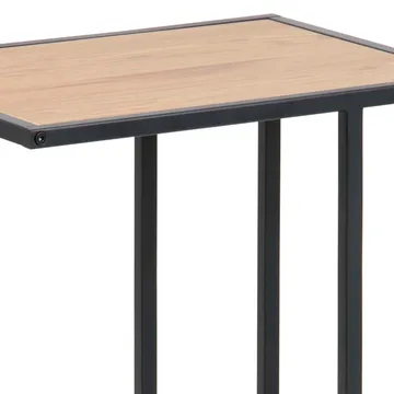Sidebord HOME4YOU Seaford 43x35x63 cm eik - eik - Møbler - Bord - Avlastningsbord - Lampebord & sidebord