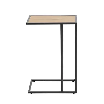 Sidebord HOME4YOU Seaford 43x35x63 cm eik - eik - Møbler - Bord - Avlastningsbord - Lampebord & sidebord