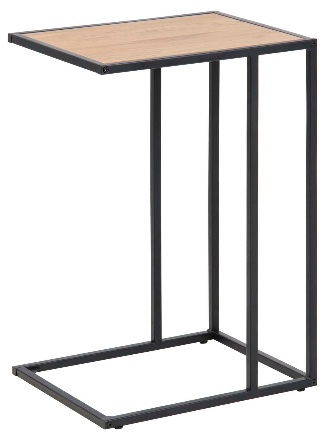Sidebord HOME4YOU Seaford 43x35x63 cm eik - eik