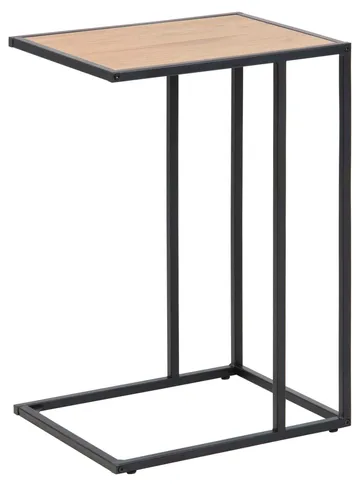 Sidebord HOME4YOU Seaford 43x35x63 cm eik - eik - Møbler - Bord - Avlastningsbord - Lampebord & sidebord