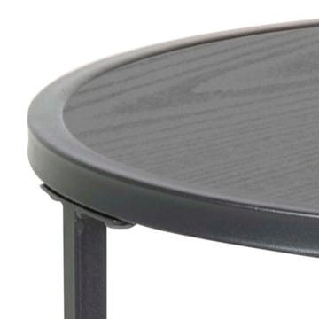 Sidebord HOME4YOU Seaford D40x55 cm svart - svart - Møbler - Bord - Avlastningsbord - Lampebord & sidebord