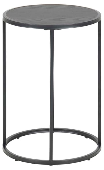 Sidebord HOME4YOU Seaford D40x55 cm svart - svart - Møbler - Bord - Avlastningsbord - Lampebord & sidebord